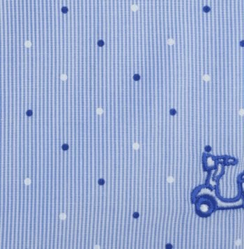 Camisa de milrayas con estampado 3 Camisa de milrayas con estampado - Imagen 3