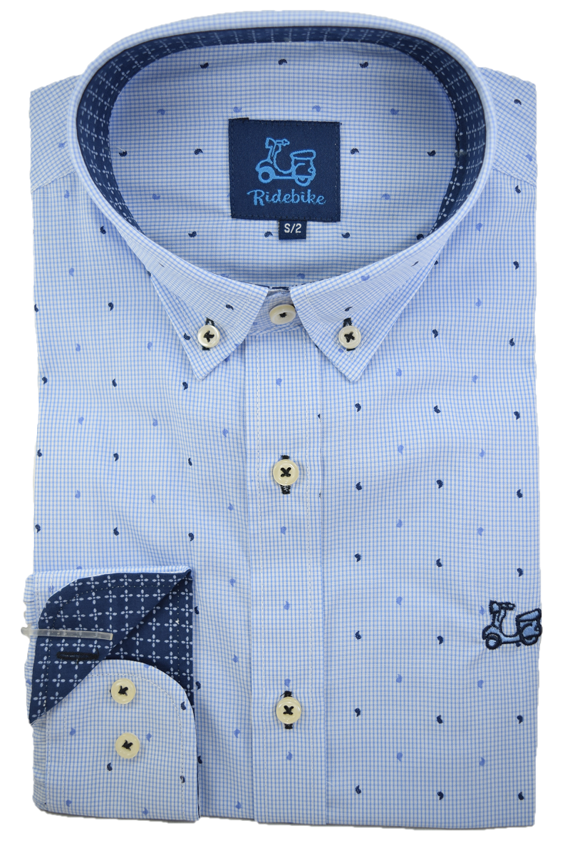 Camisa estructura estampado cachemir 3 Camisa estructura estampado cachemir - Imagen 3