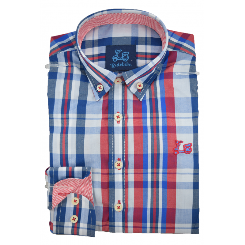 Camisa de niño de cuadros 1 Camisa de niño de cuadros
