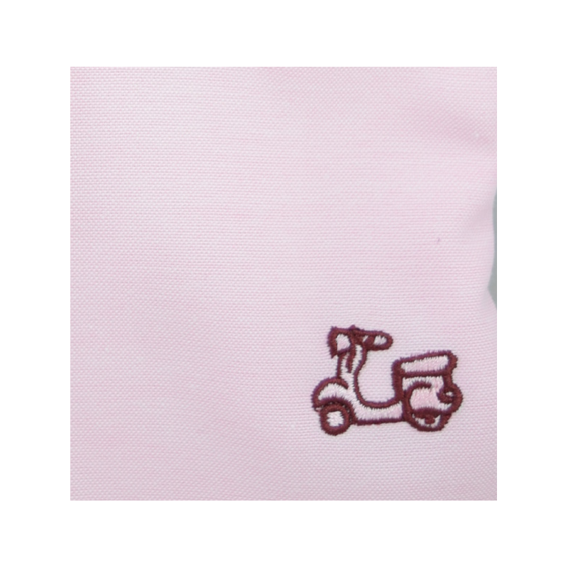 Camisa de Oxford rosa Made in Spain 2 Camisa de Oxford rosa Made in Spain - Imagen 2
