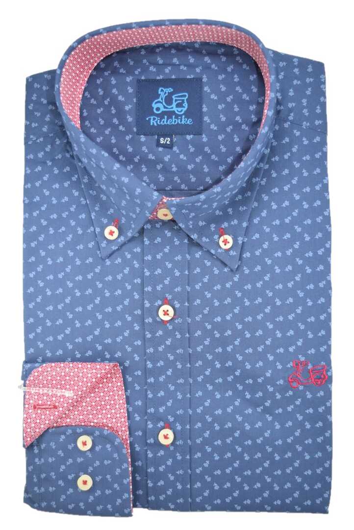 Camisa de estampado floral 1 Camisa de estampado floral