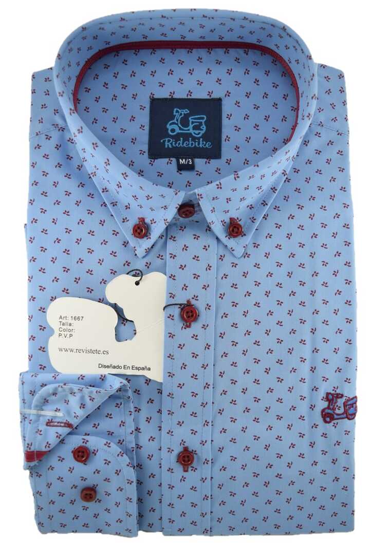 Camisa con estampado floral 1 Camisa con estampado floral
