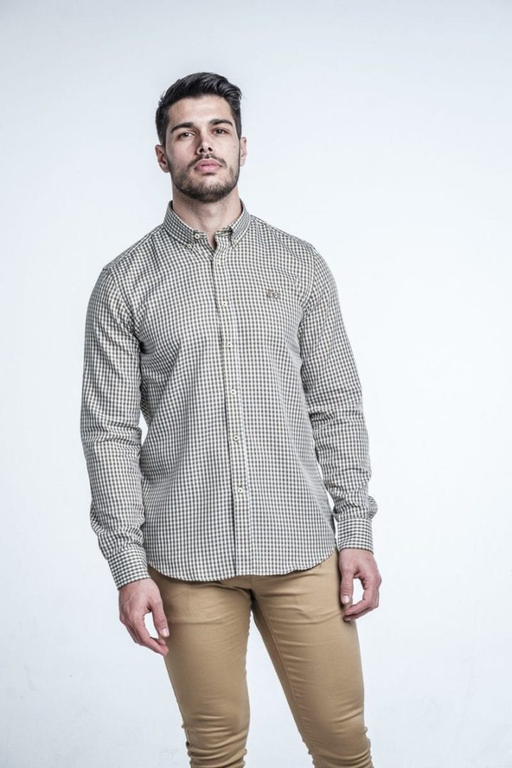 Camisa de cuadros Vichy 1 Camisa de cuadros Vichy