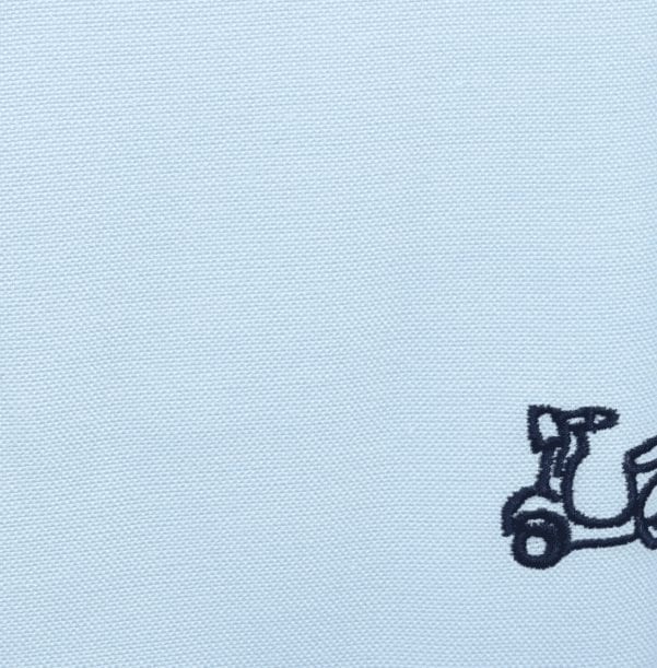 Camisa de niño básica celeste 3 Camisa de niño básica celeste - Imagen 3