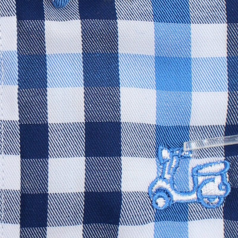 Camisa de Cuadros Azules 5 Camisa de Cuadros Azules - Imagen 5