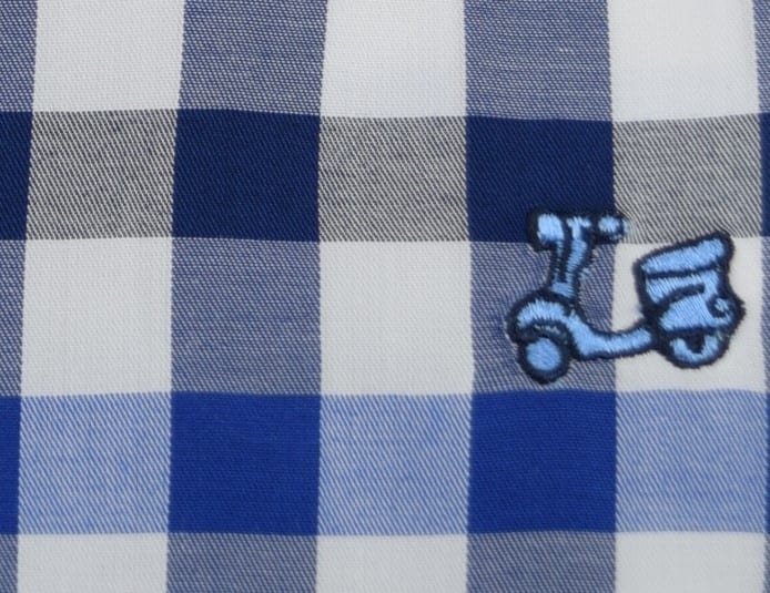 Camisa Niño Cuadros Azules 3 Camisa Niño Cuadros Azules - Imagen 3
