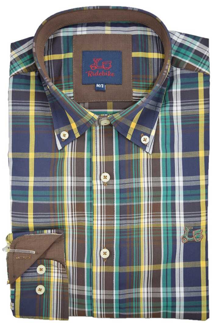Camisa Cuadros Multicolor 1 Camisa Cuadros Multicolor