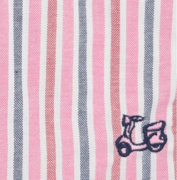 Camisa Oxford Rayas Rosa 3 Camisa Oxford Rayas Rosa - Imagen 3