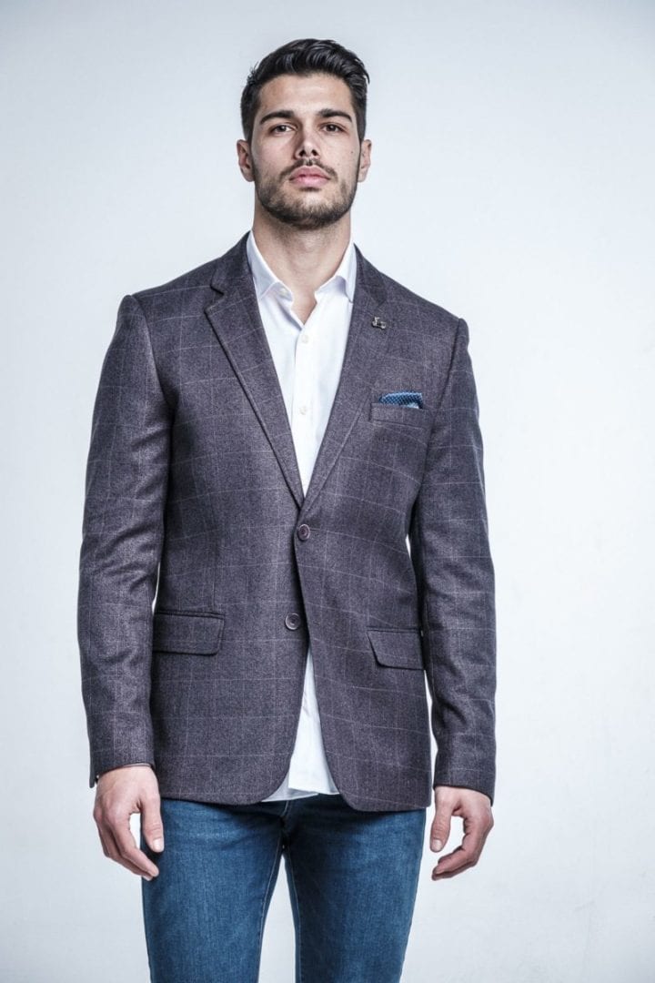 Chaqueta Americana Gris Oscuro 5 Chaqueta Americana Gris Oscuro - Imagen 5