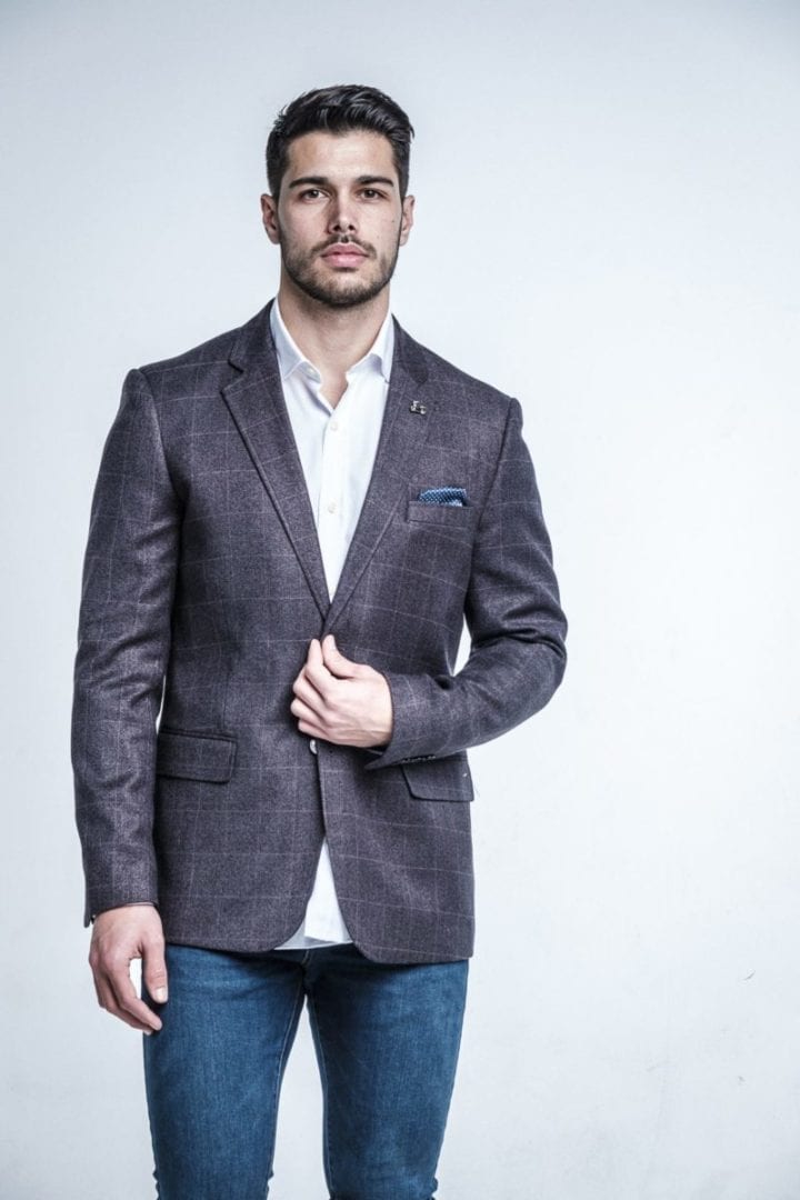 Chaqueta Americana Gris Oscuro 3 Chaqueta Americana Gris Oscuro - Imagen 3