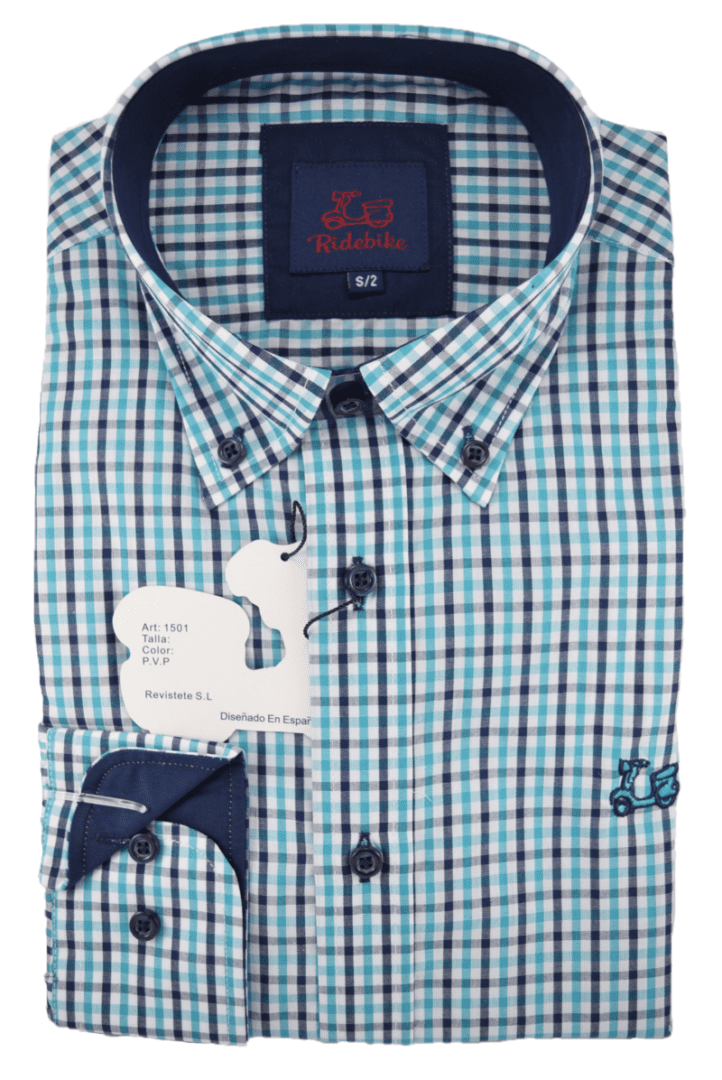 Camisa de cuadros verde 1 Camisa de cuadros verde