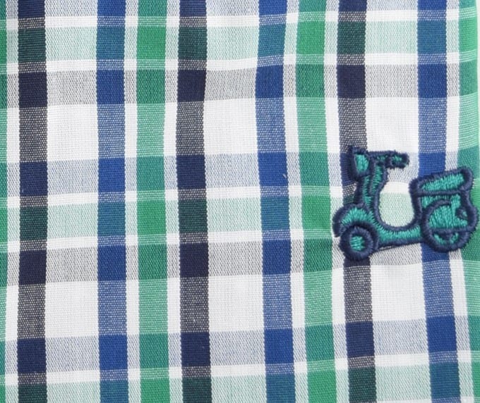 Camisa cuadros verdes 2 Camisa cuadros verdes - Imagen 2