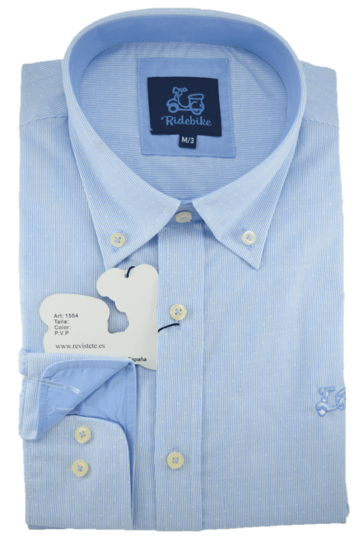 Camisa Milrayas Celeste 1 Camisa Milrayas Celeste