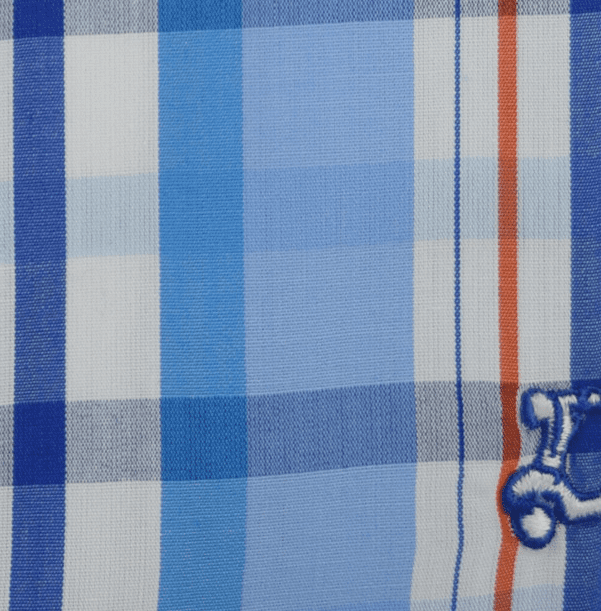 Camisa de cuadros azul 3 Camisa de cuadros azul - Imagen 3