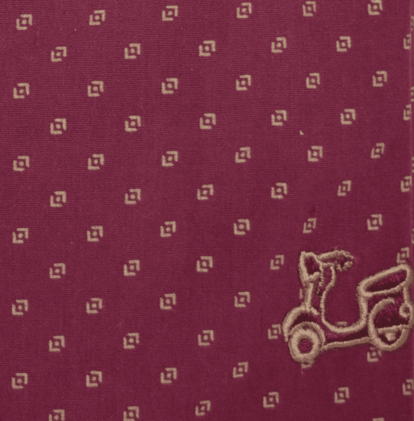 Camisa Estampado Burdeos 4 Camisa Estampado Burdeos - Imagen 4