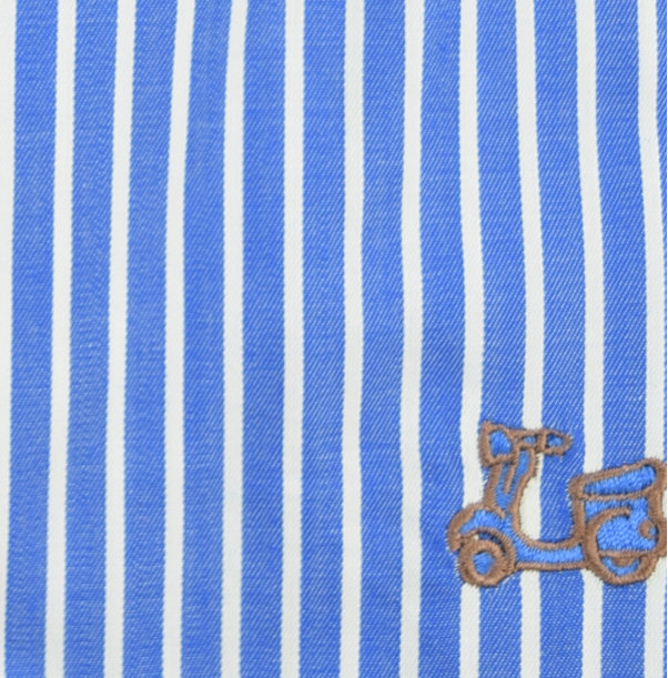 Camisa rayas con codera 2 Camisa rayas con codera - Imagen 2