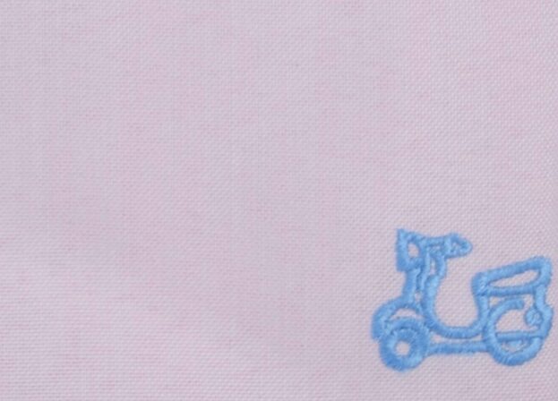 Camisa Rosa Lisa 2 Camisa Rosa Lisa - Imagen 2