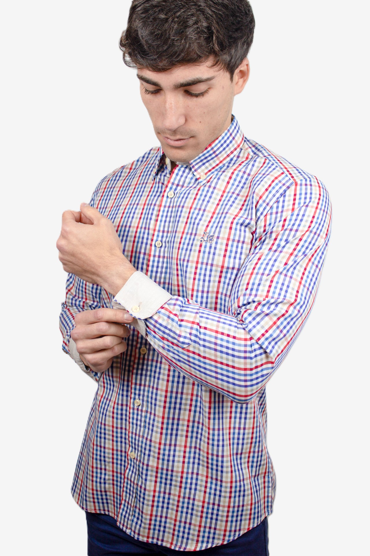 Camisa Cuadros Vichy Multicolor 1 Camisa Cuadros Vichy Multicolor