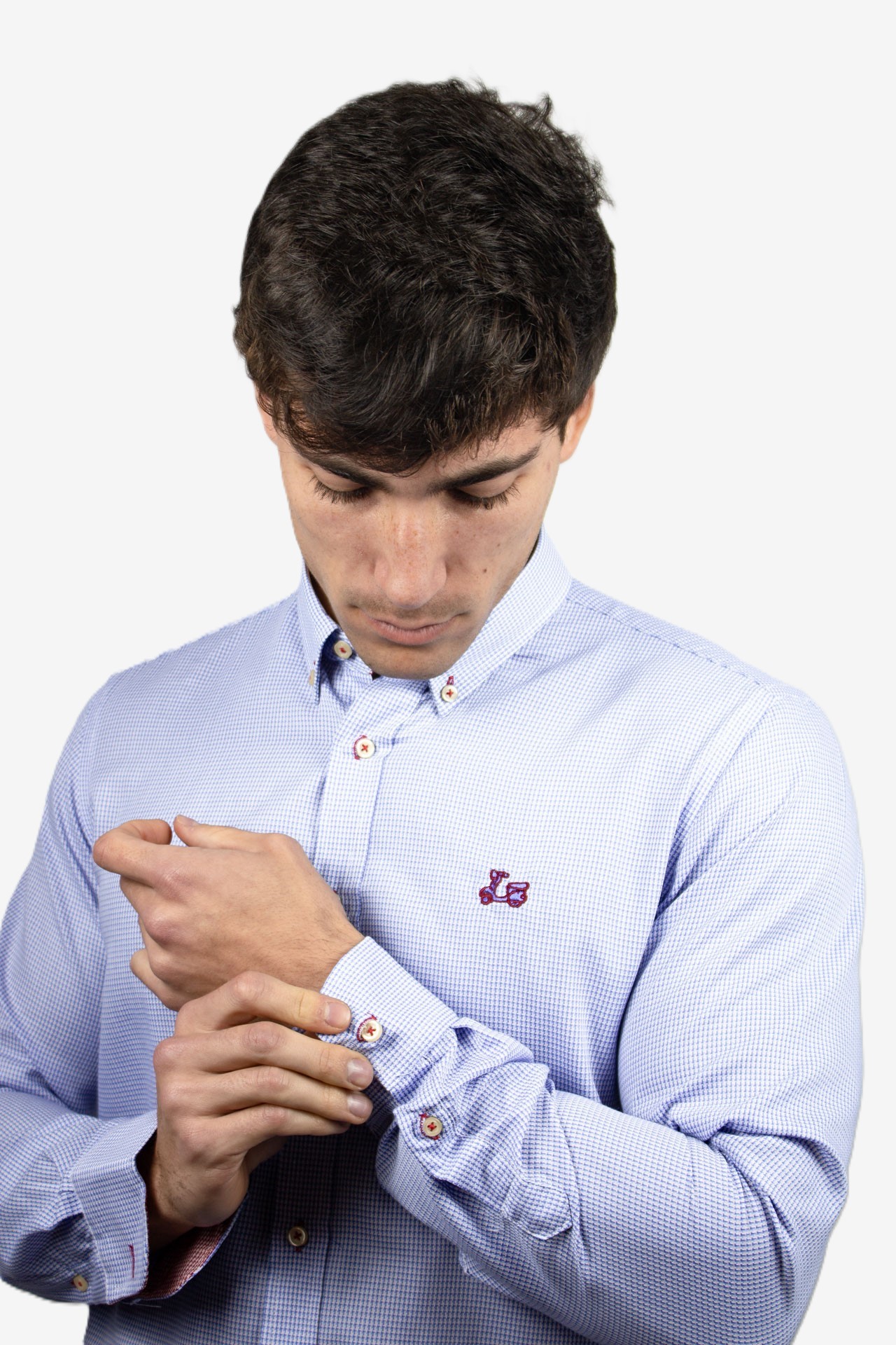 Camisa de pata de gallo 1 Camisa de pata de gallo